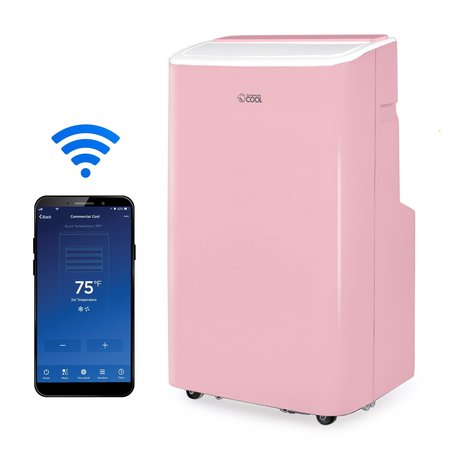 COMMERCIAL COOL 9,000 BTU Portable Air Conditioner with Remote and WiFi Control CCP6JP